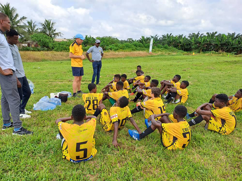 les u13 découvrent toumanguié