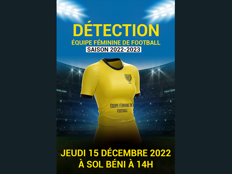 communiqué football féminin